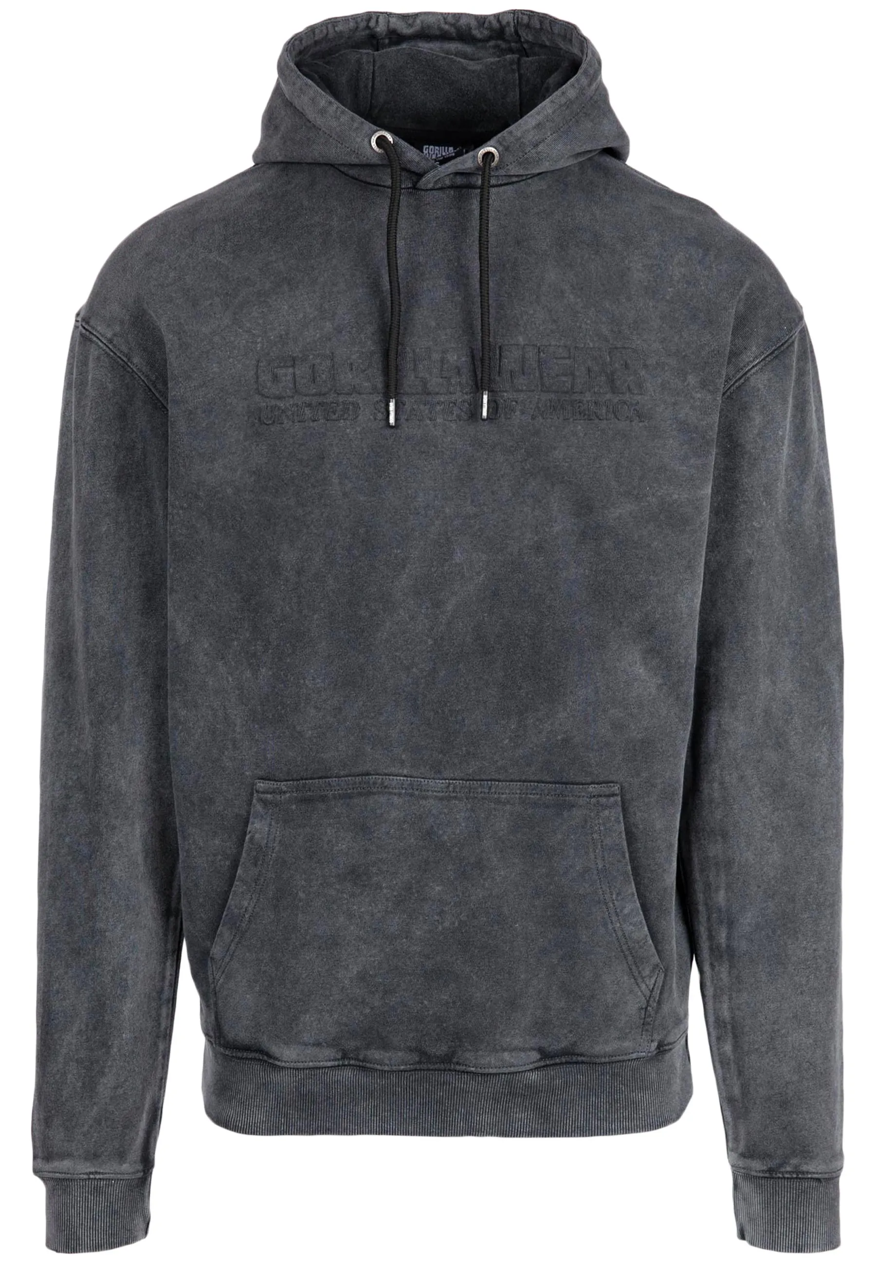 Crowley Men's Oversized Hoodie - Washed Gray