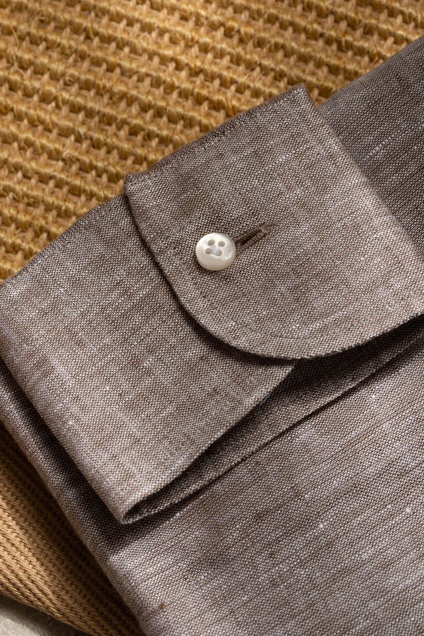 Desert linen shirt - Made in Italy