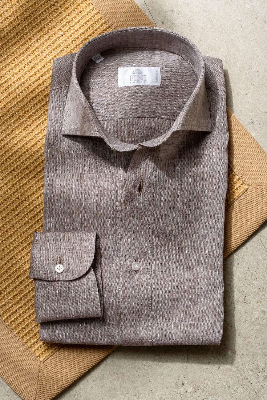 Desert linen shirt - Made in Italy