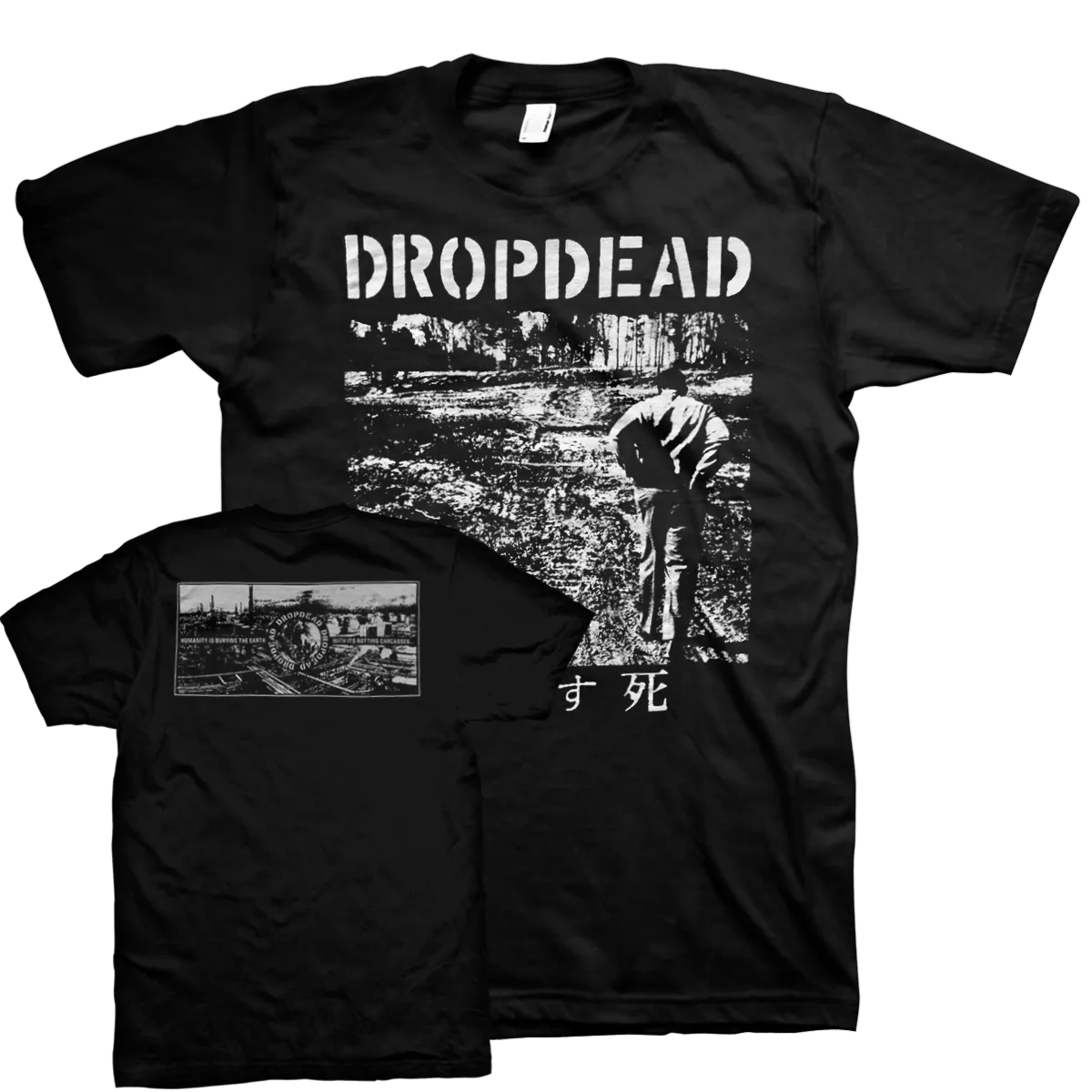 Dropdead "LP Cover" Black T-Shirt