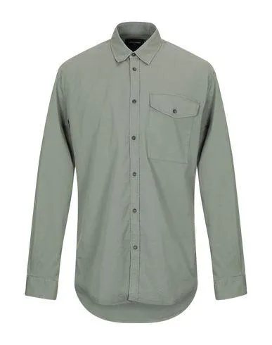 Dsquared2 Man Shirt Military green 36 suit