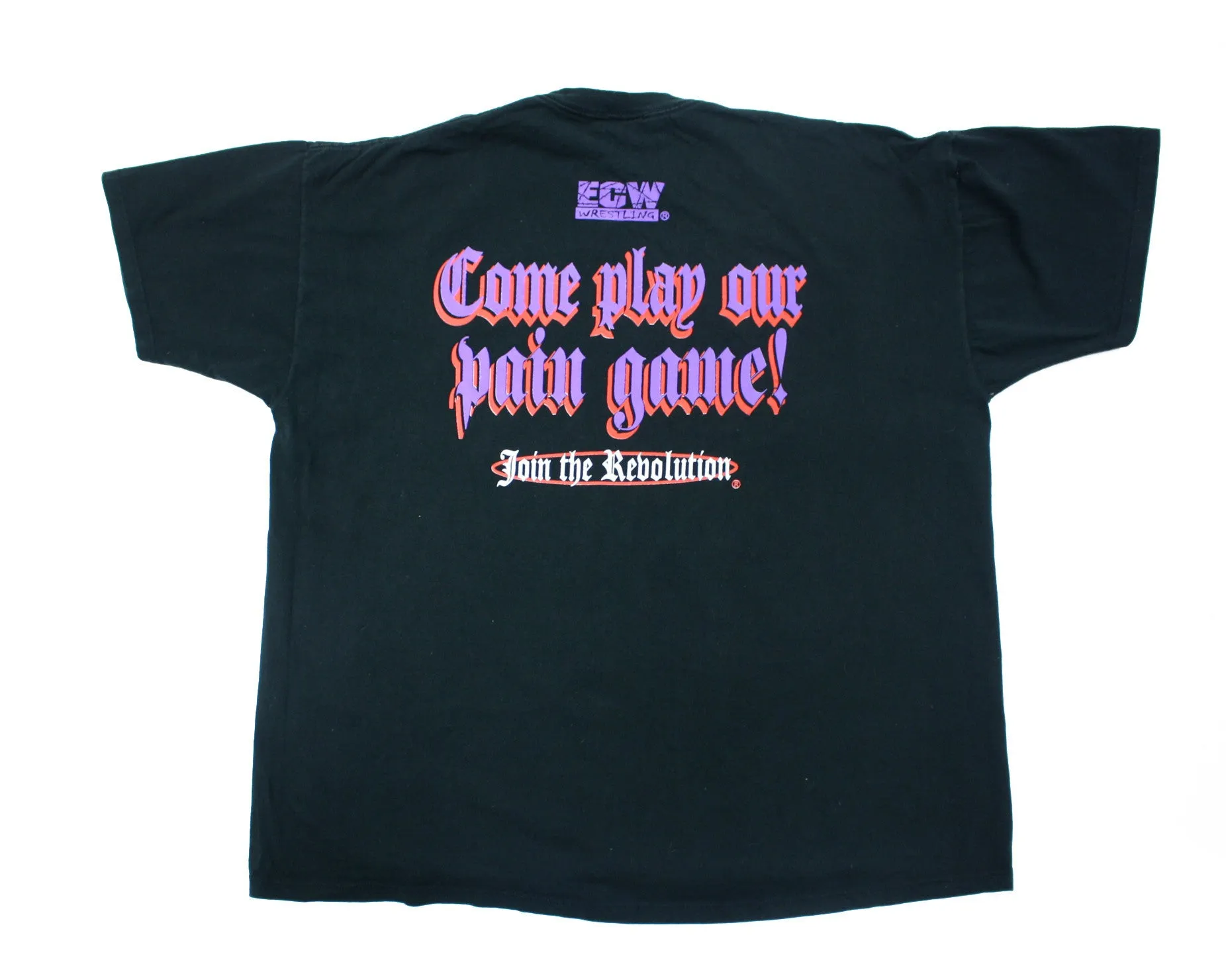 ECW 'PAIN GAME' VINTAGE T-SHIRT XXL