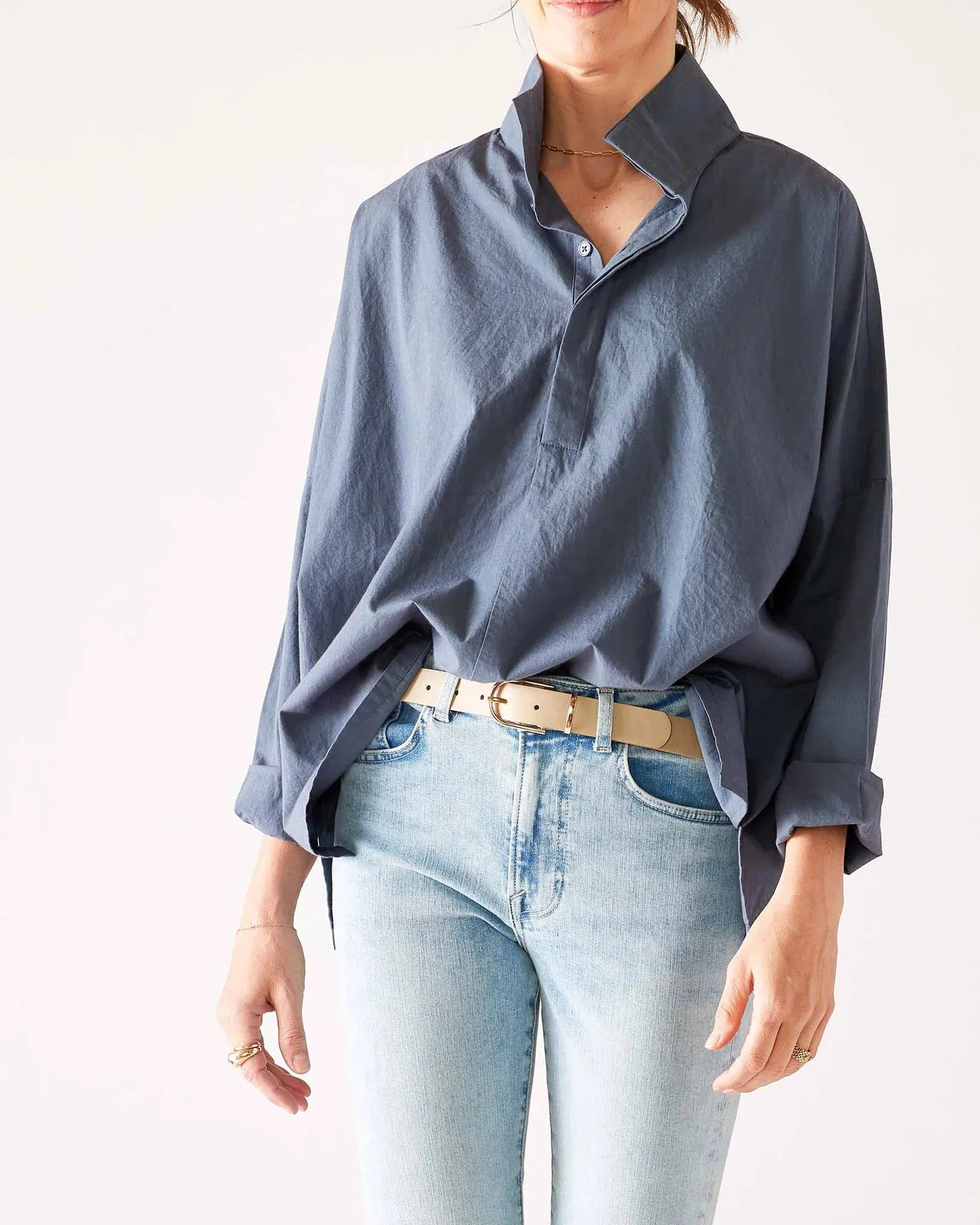 Emerson Top in Soft Blue