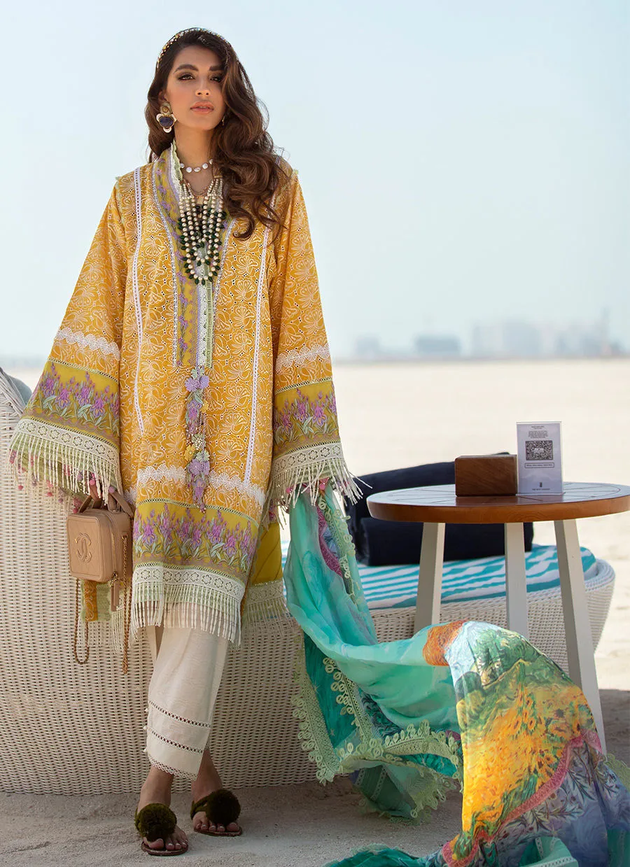 Farah Talib Aziz Luxury Lawn Collection  – Amaffi Sun