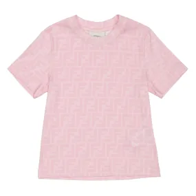 Fendi Pink Logo T-Shirt