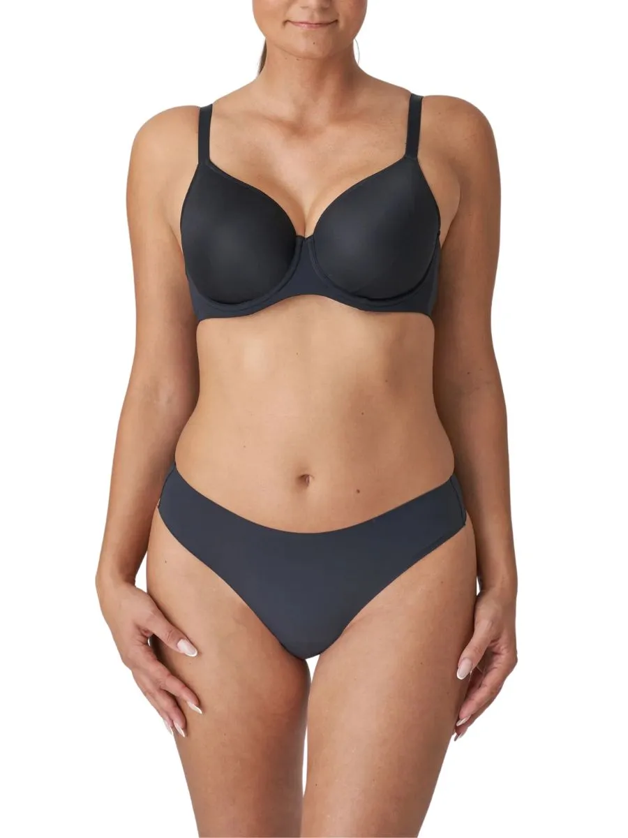 Figuras Non Padded Full Cup Seamless Bra - Charcoal