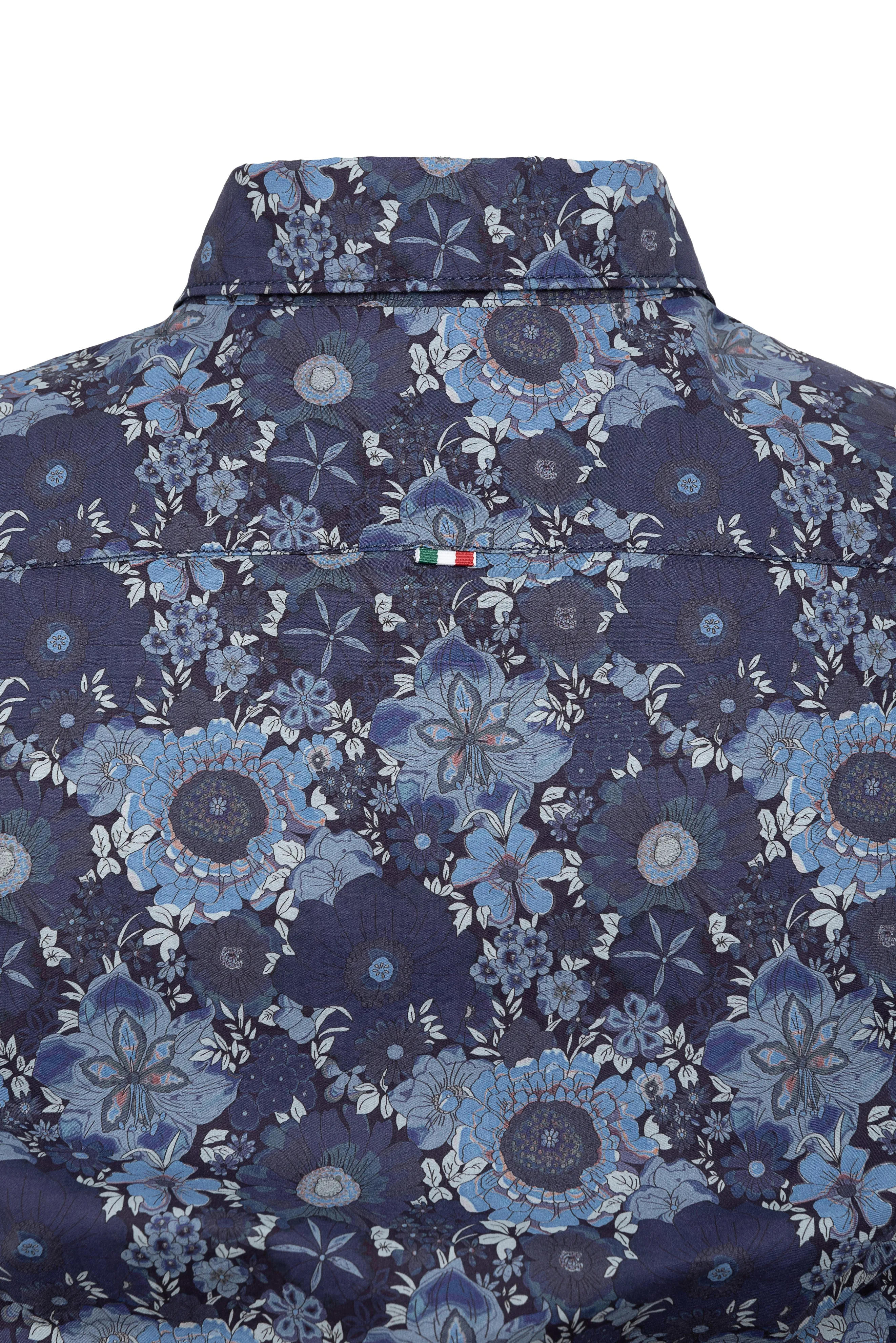 Fil Noir - Treviso Shirt - Indigo