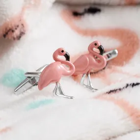 Flamingo Bird Cufflinks