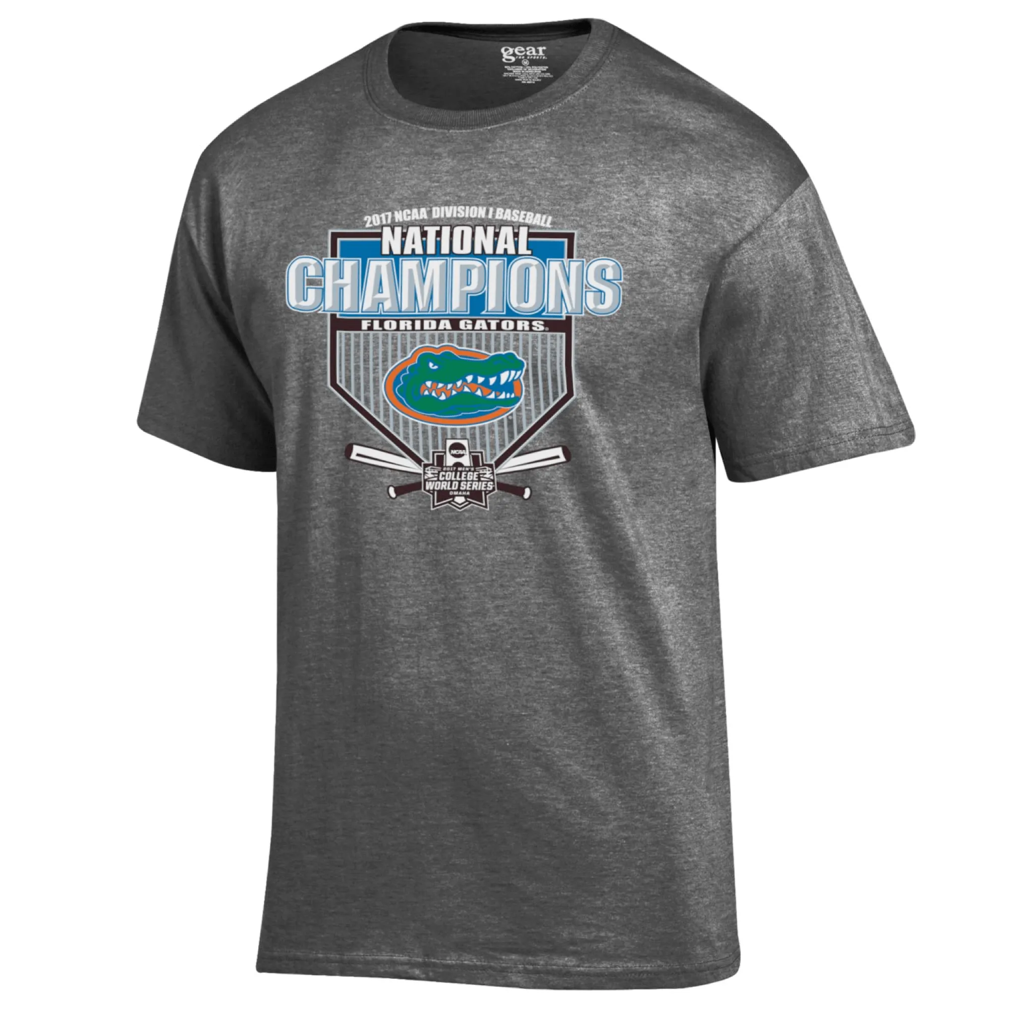 Florida Gators 2017 College World Series CWS Champions Locker Room T-Shirt