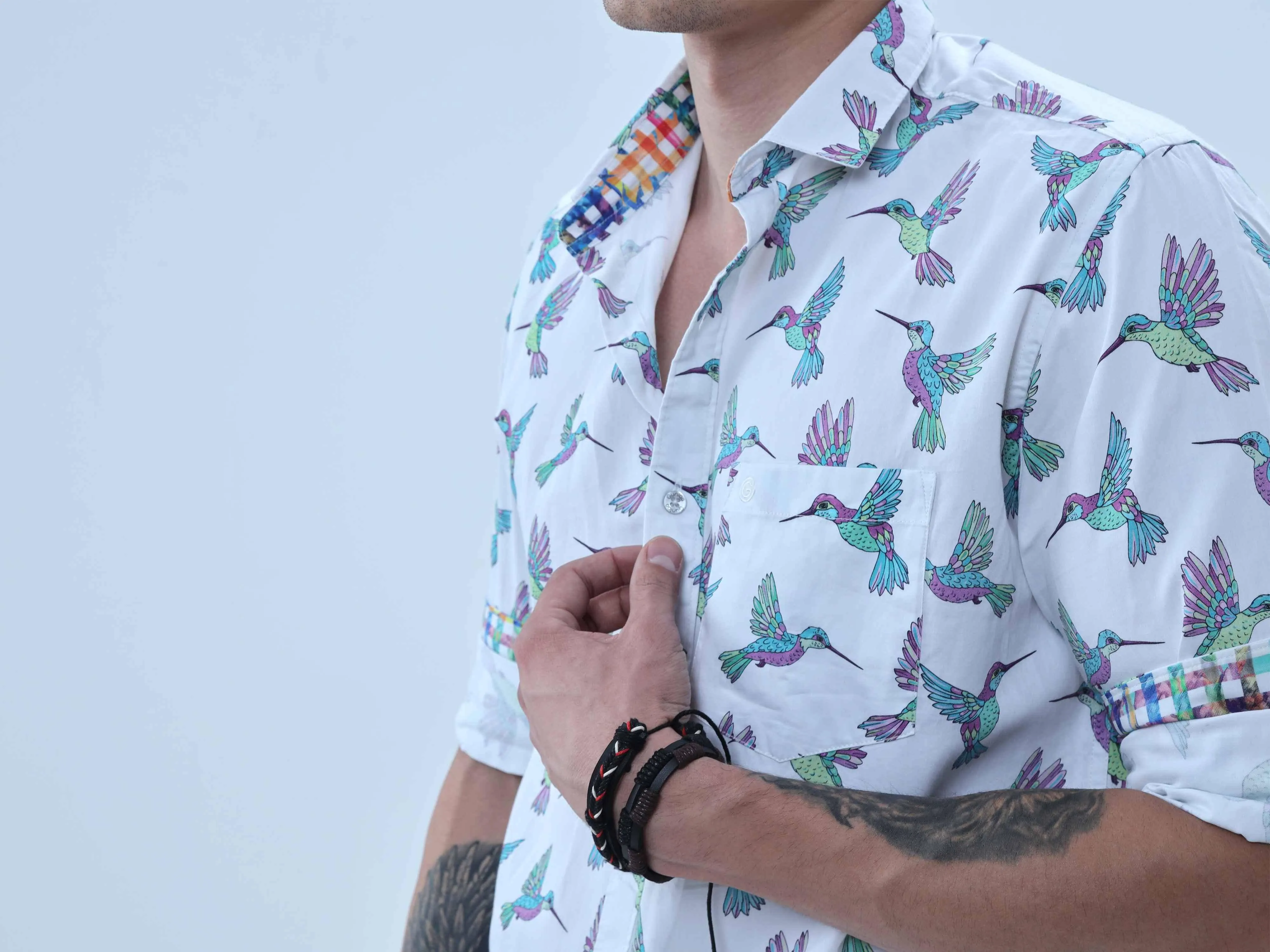 Flying Bird Digital Printed Full Shirt