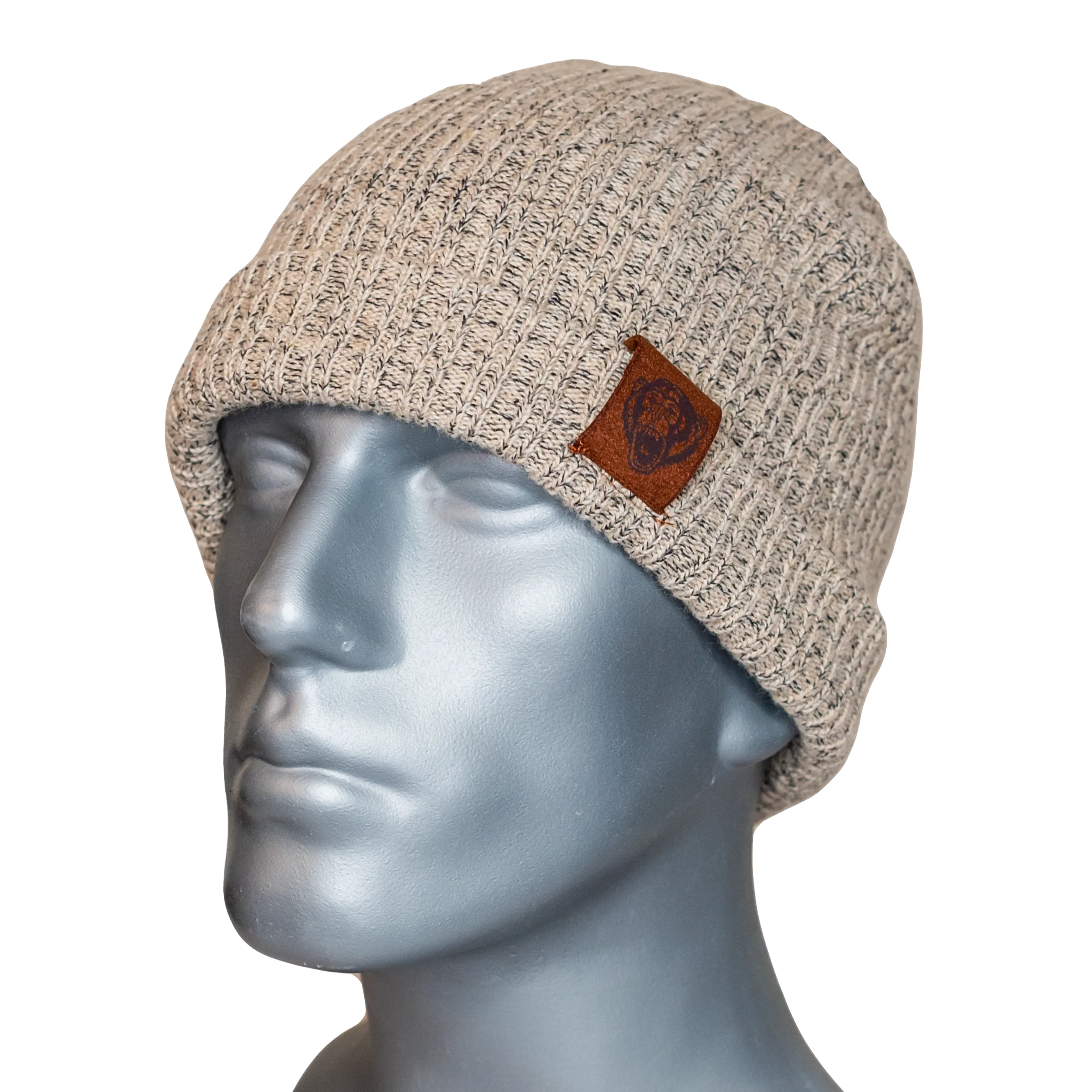 FM43 Wooly Head Ribbed Knit Beanie (New Fall 2024)