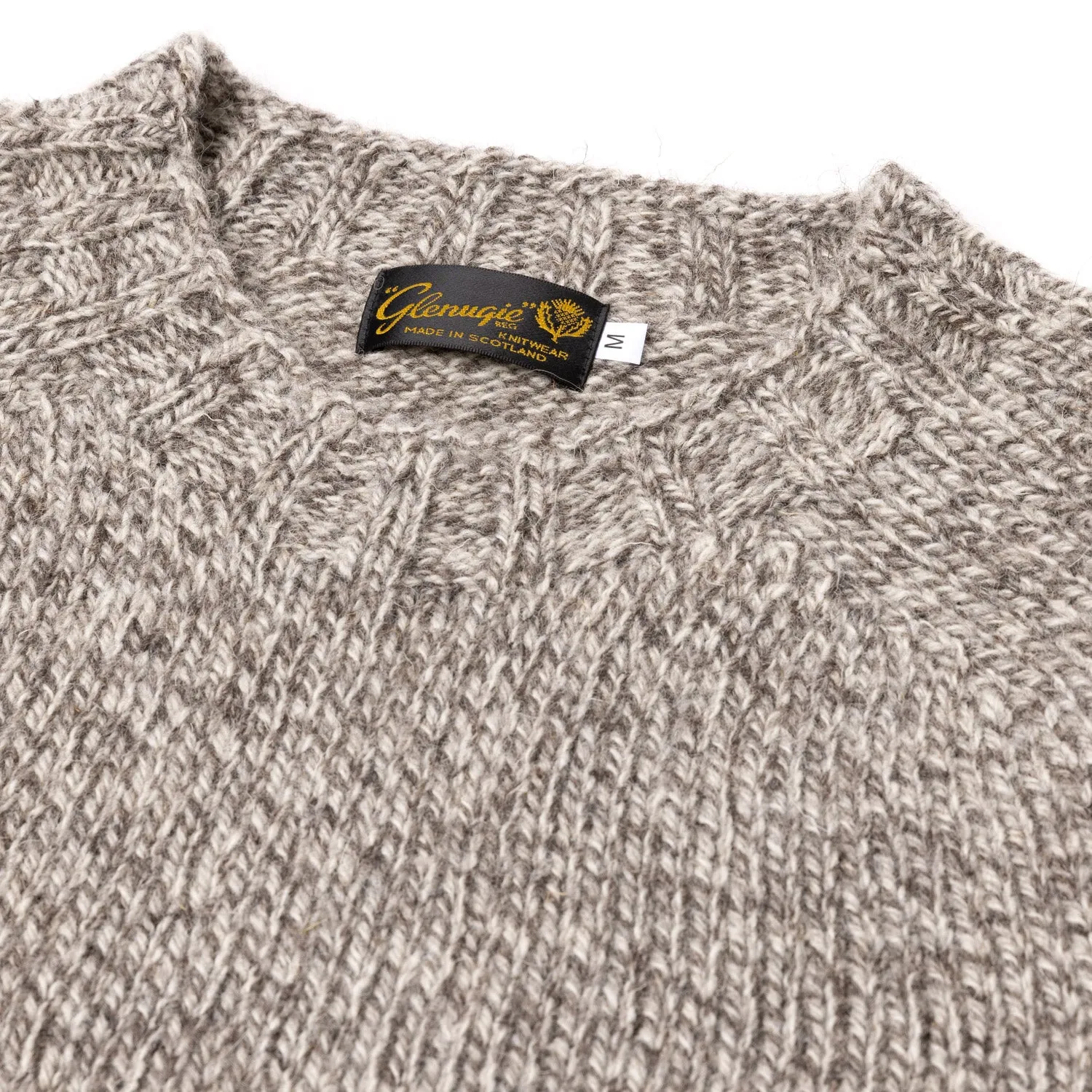 Glenugie x MJ: Pullover "Agnelli Sport Jumper" aus reiner Wolle - Scottish Ecology Wool