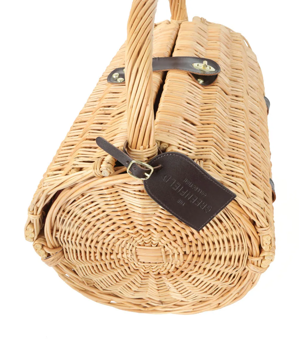 Greenfield Collection Henley Willow Picnic Hamper for Two People