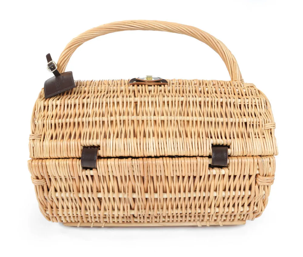 Greenfield Collection Henley Willow Picnic Hamper for Two People