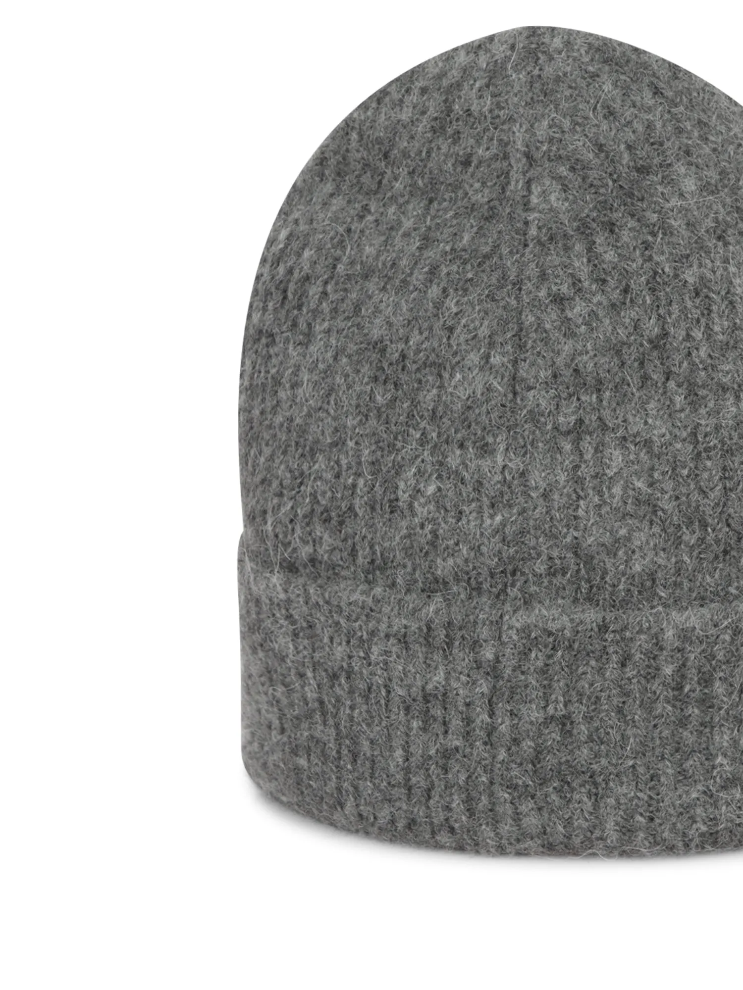 Grey Soft Touch Beanie Hat