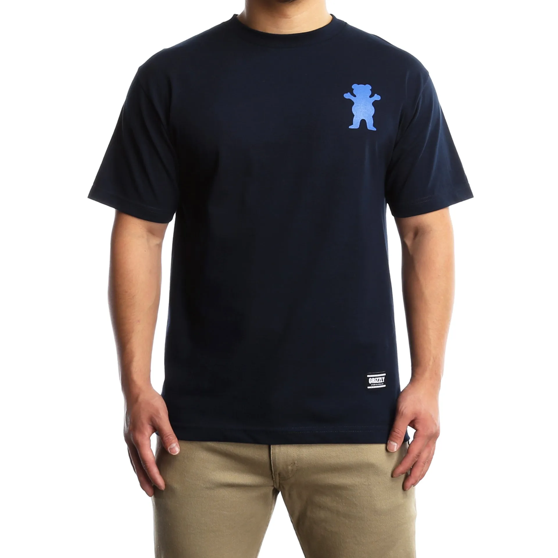 Grizzly View From The Bu Tee - Navy