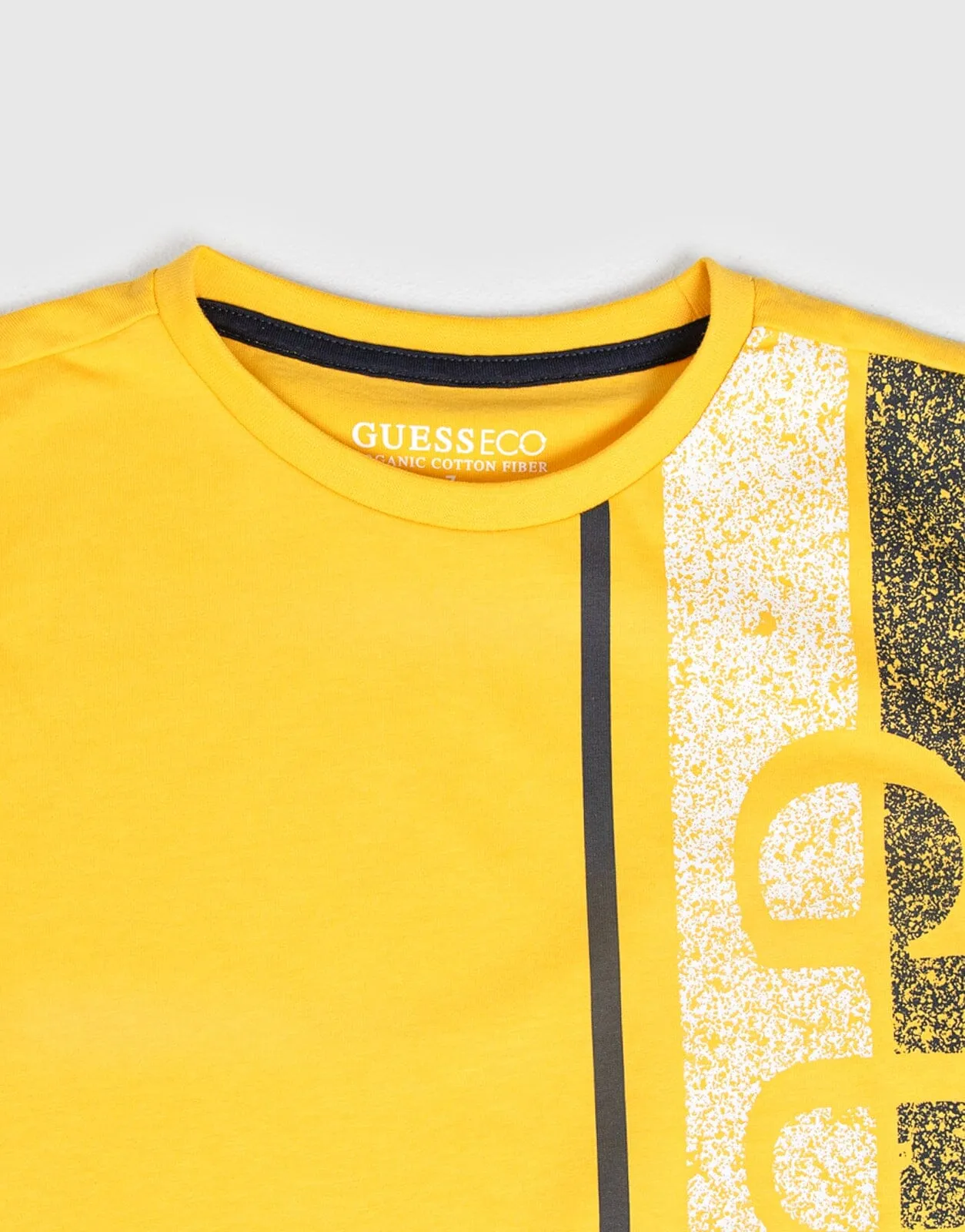 Guess Kids Short Sleeve T-Shirt Yellow