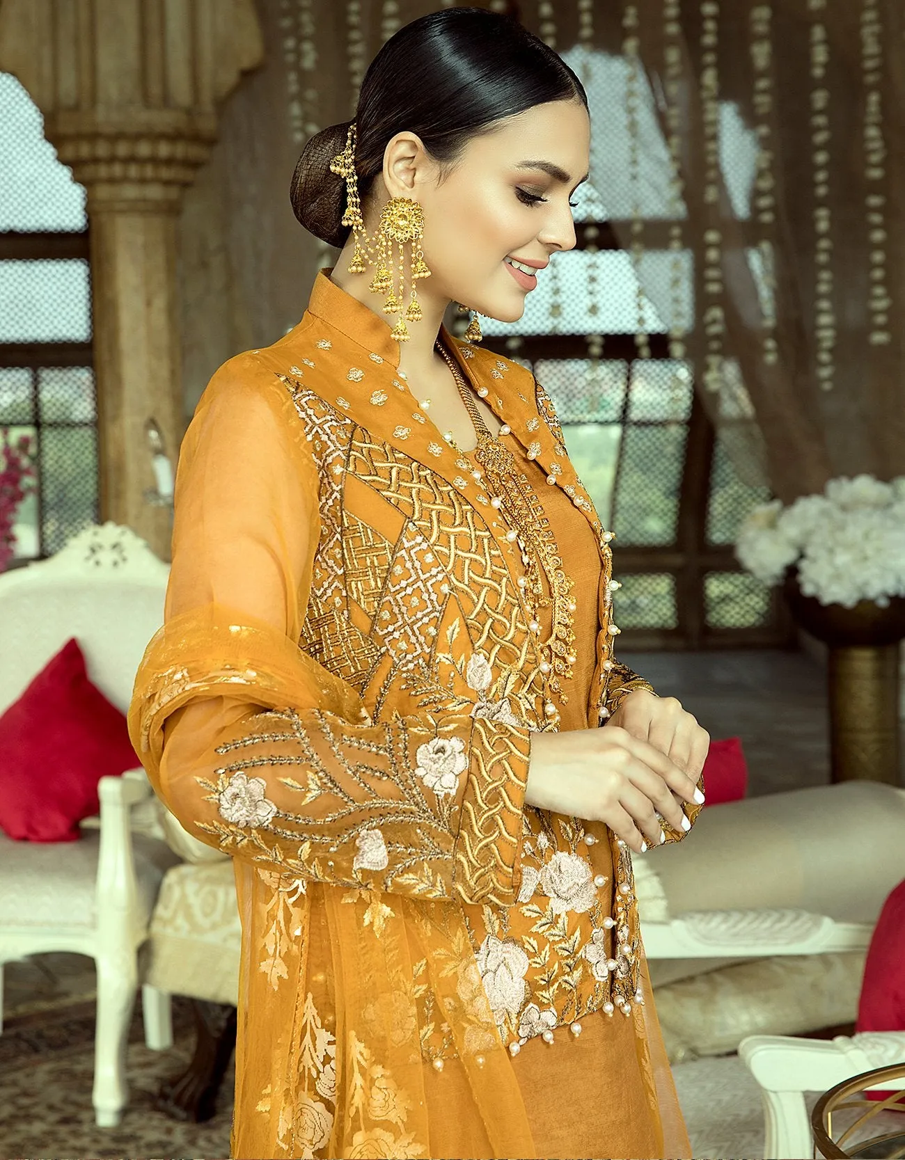 Gul-e-Azal Luxury Chiffon Collection – Floral Siesta