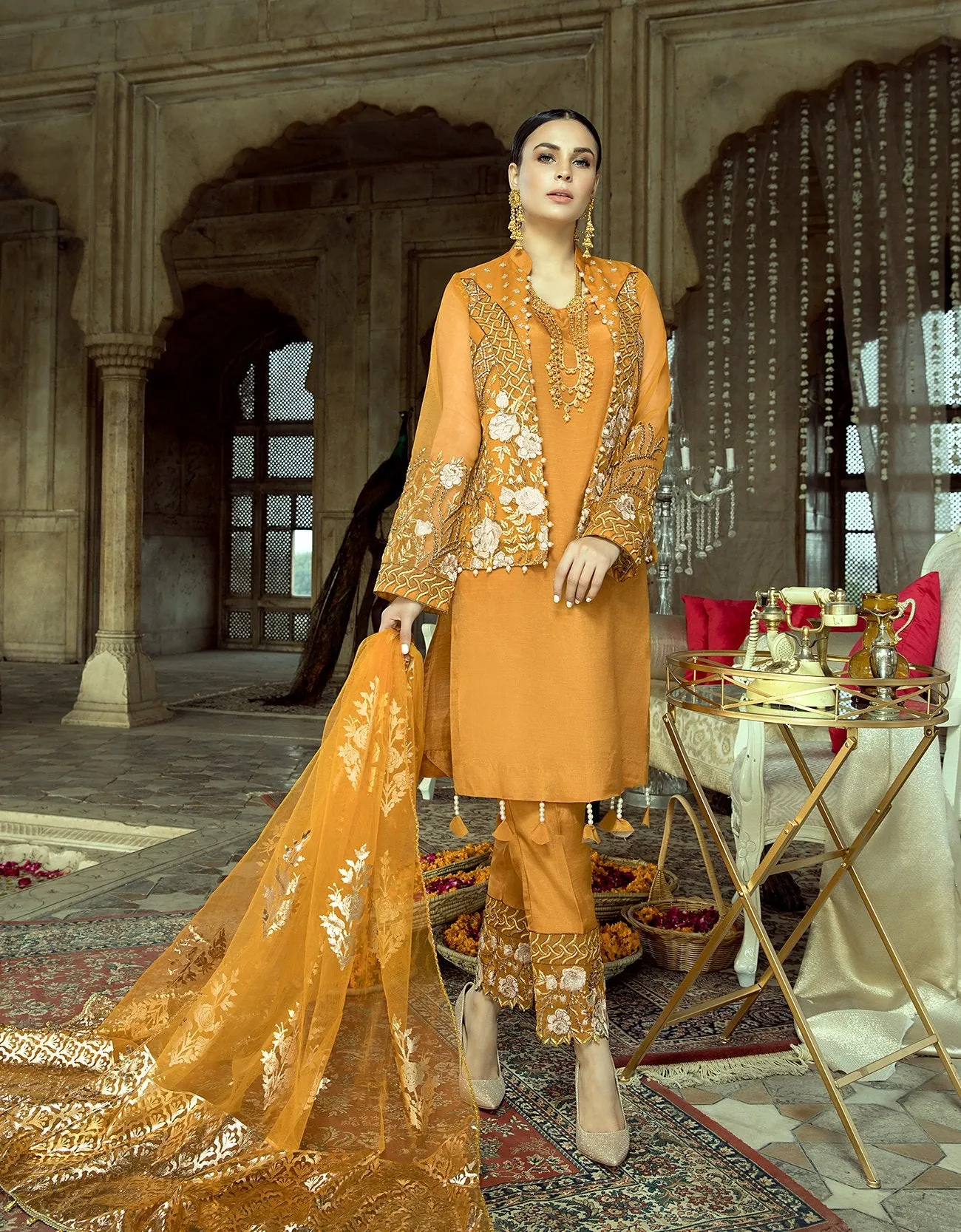 Gul-e-Azal Luxury Chiffon Collection – Floral Siesta