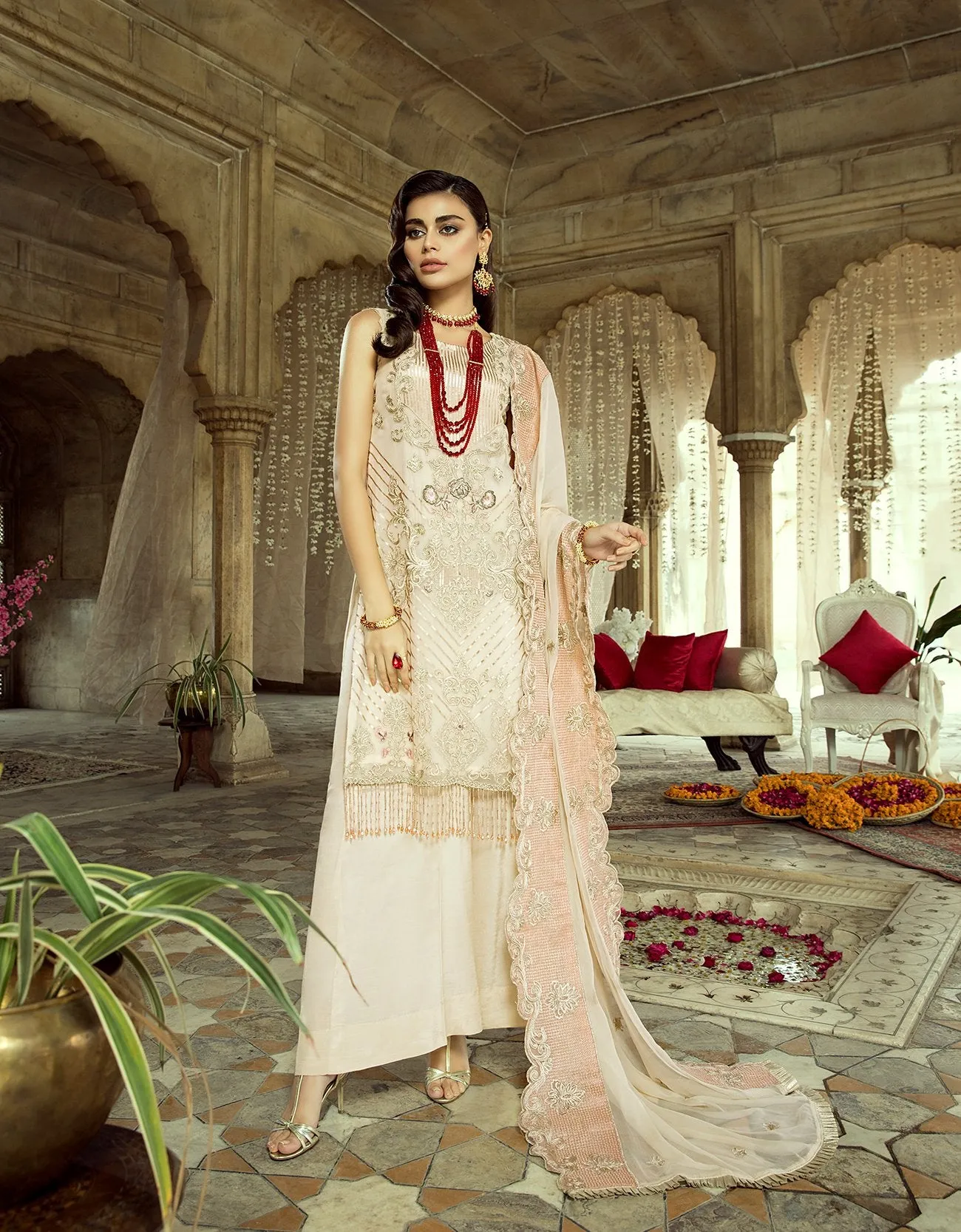 Gul-e-Azal Luxury Chiffon Collection – Royal Baroque