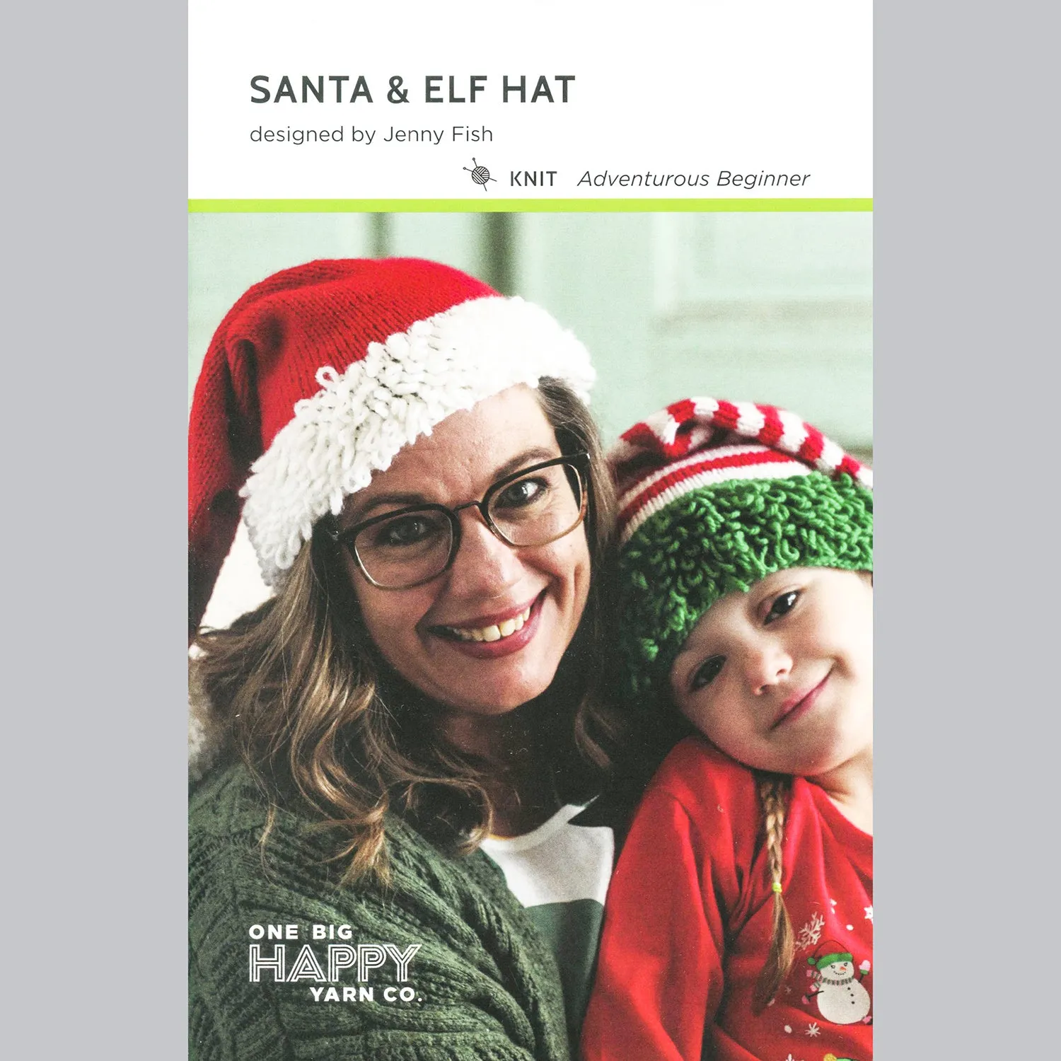 Happy Santa Knit Hat Kit