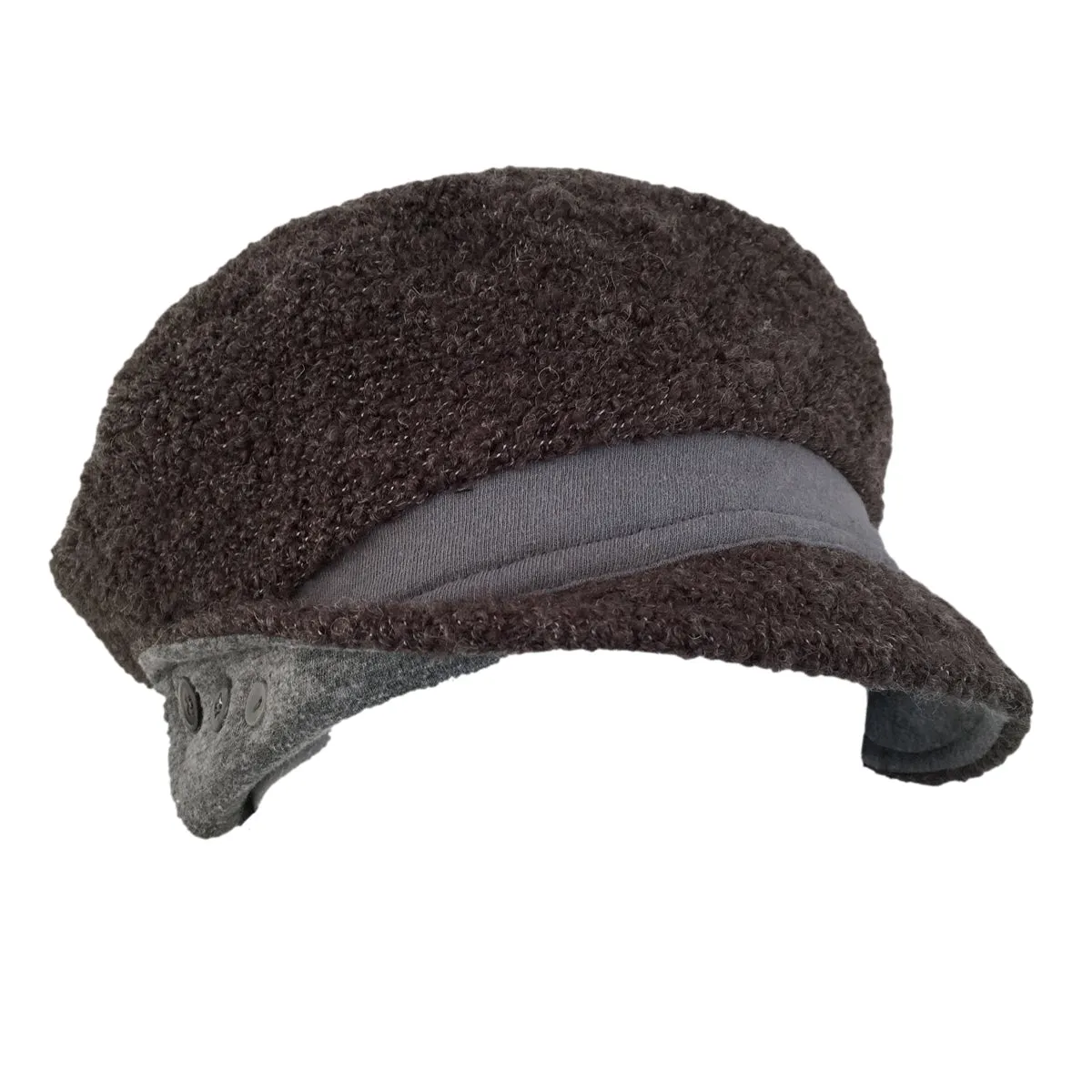 Hat, Grey Toned Beret