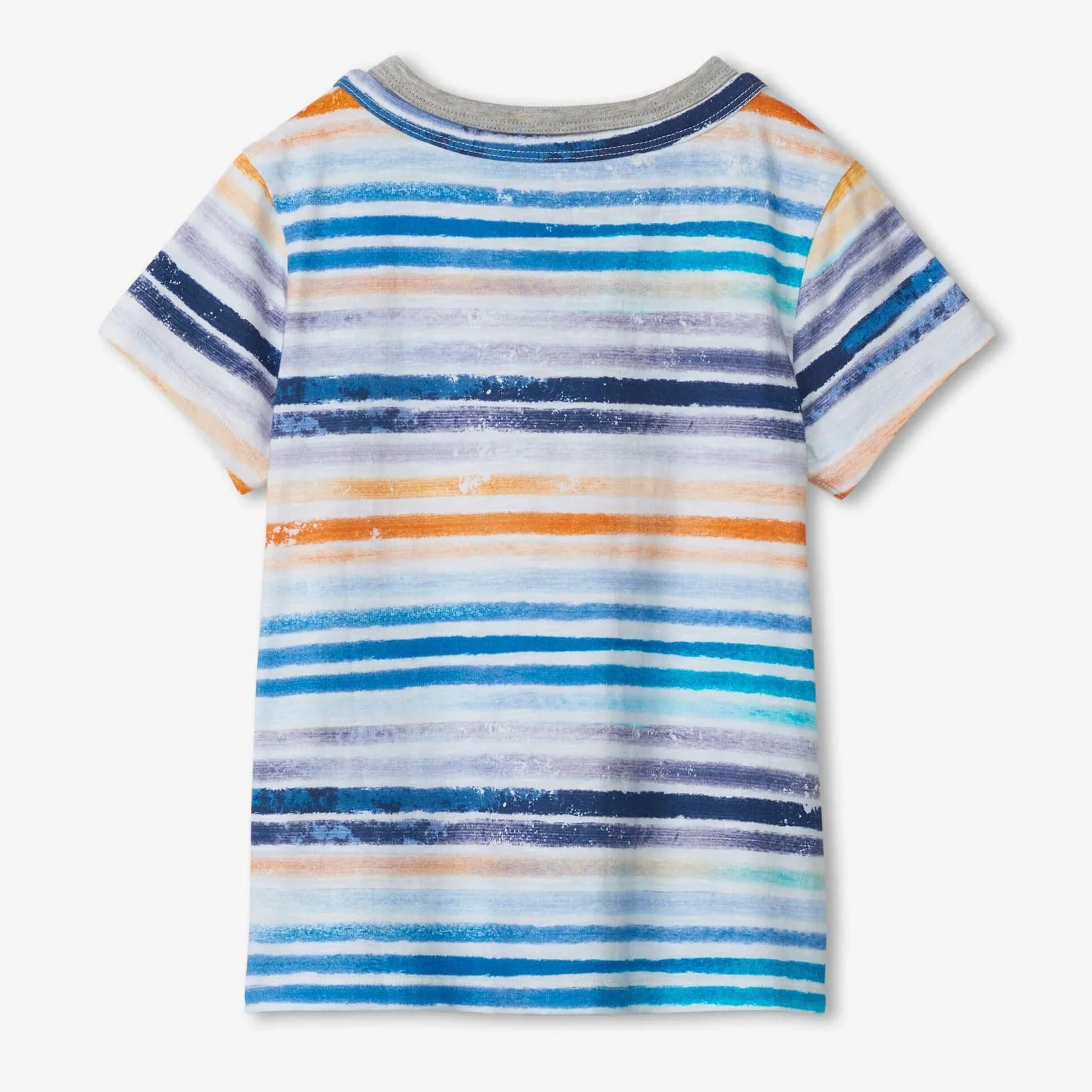 Hatley Racing Striped Henley Tee