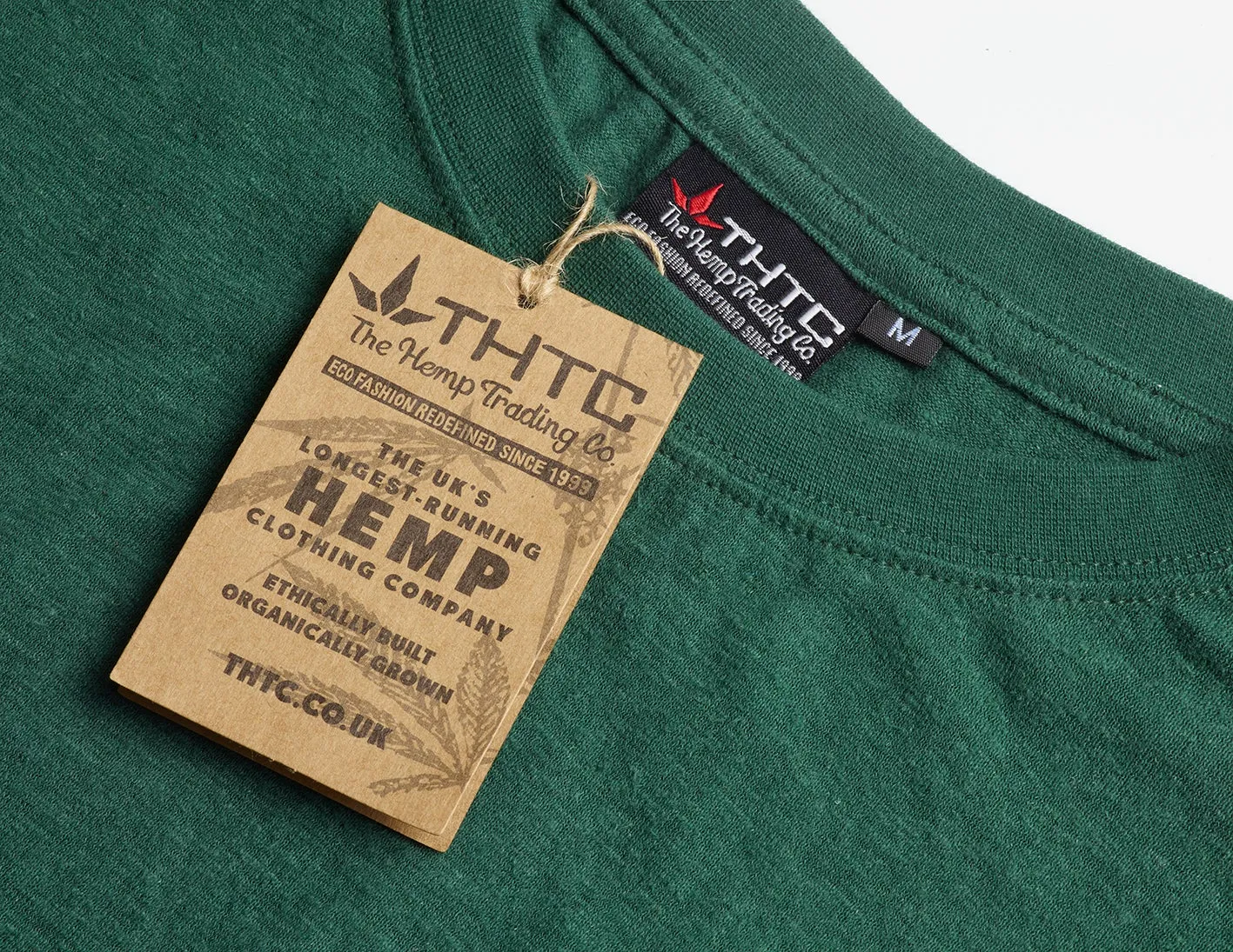 Hemp Originals T-Shirt - Bottle Green