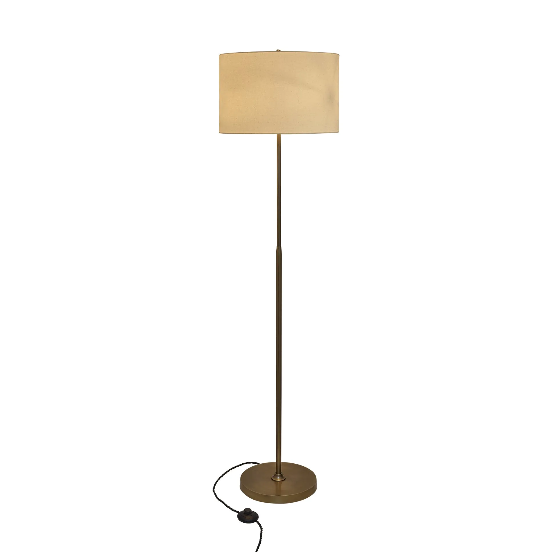 Henley Floor Lamp - Brass