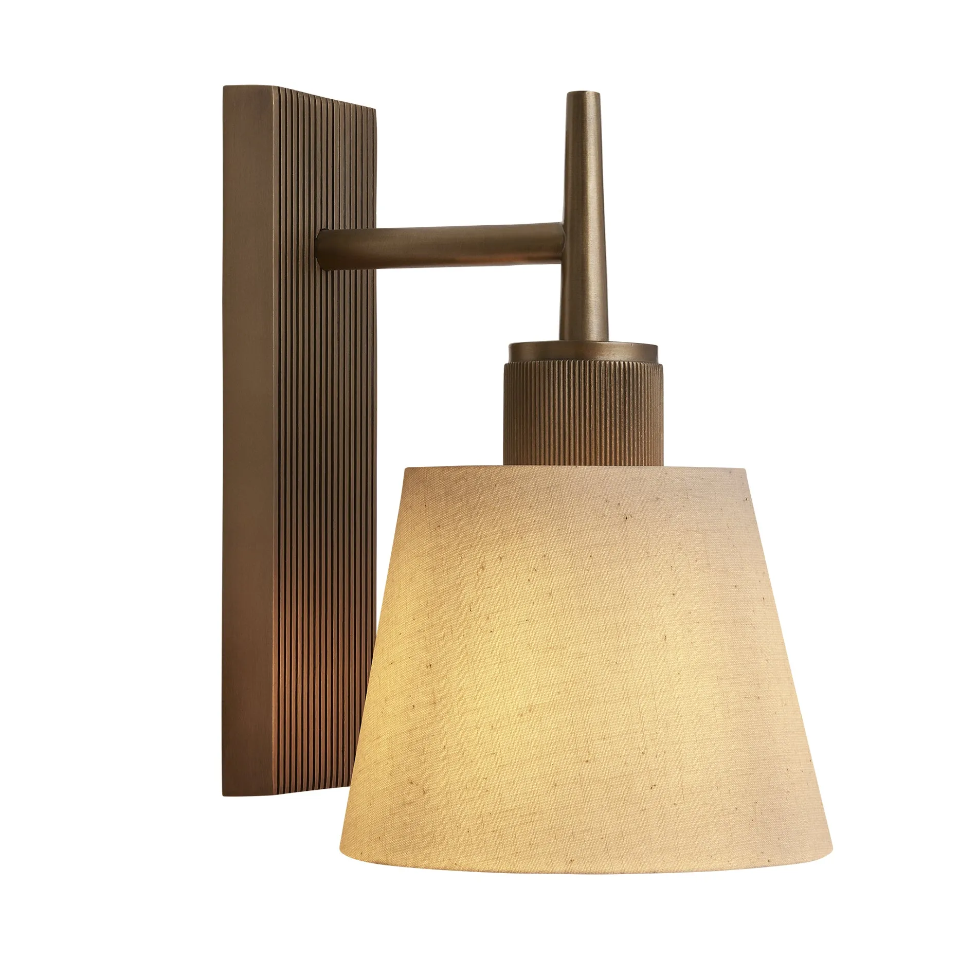 Henley Wall Light - Natural Cotton Shade