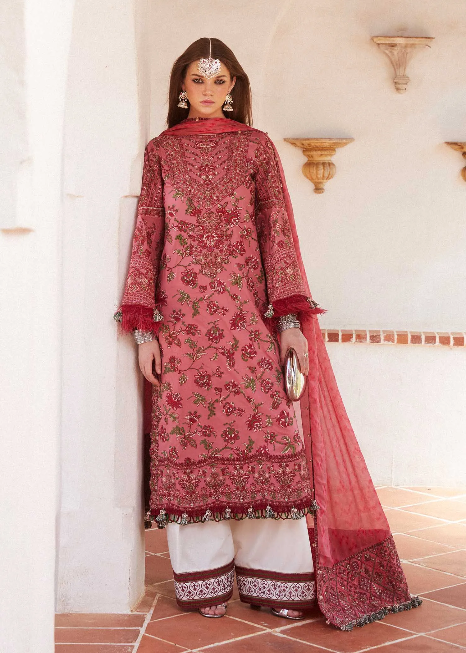 Hussain Rehar Eid Luxury Lawn Collection – LAYLA