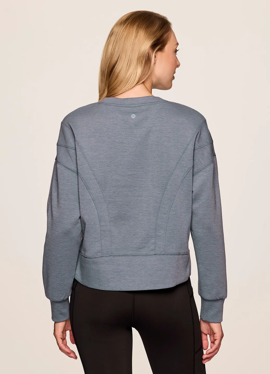 In The Studio Cropped Pullover