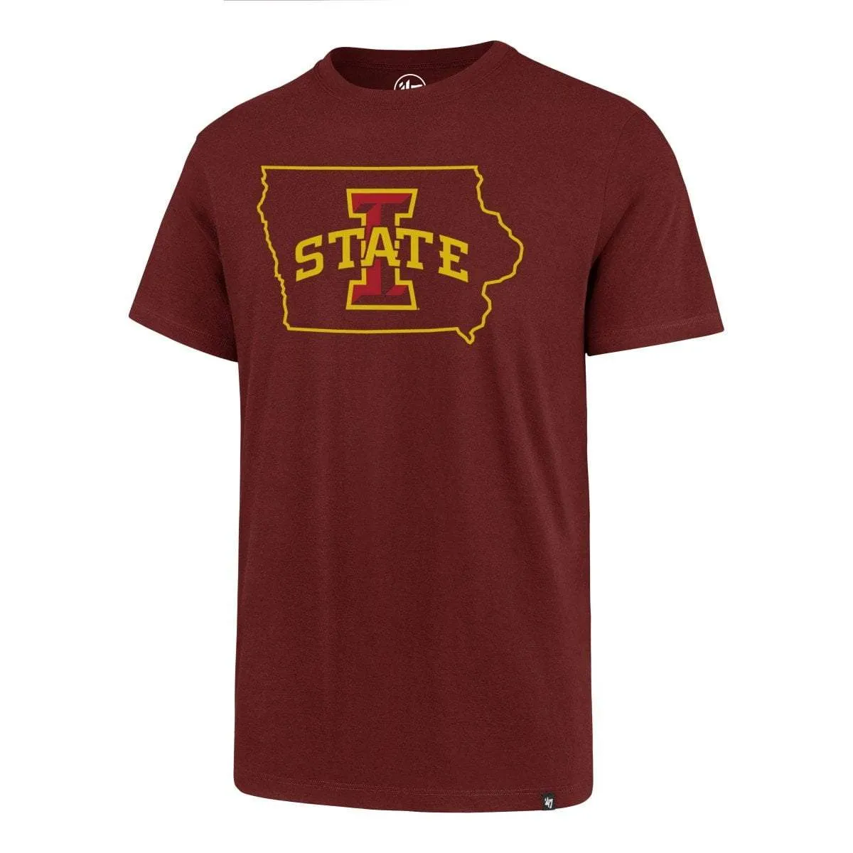 Iowa State Cyclones 47 Brand Cardinal Red Regional Super Rival T-Shirt