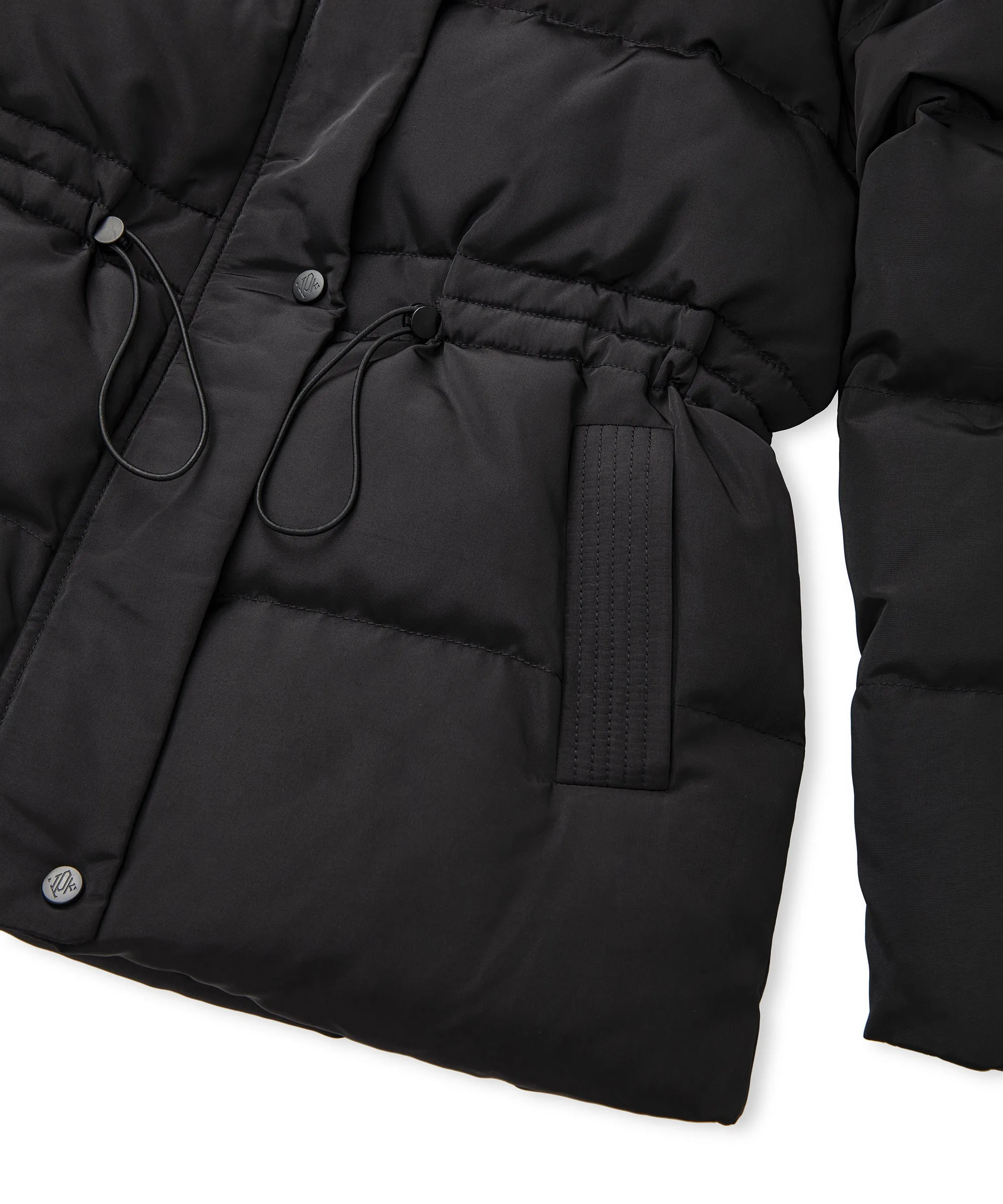 Ipekyol Adjustable Waist Puffer Jacket Black