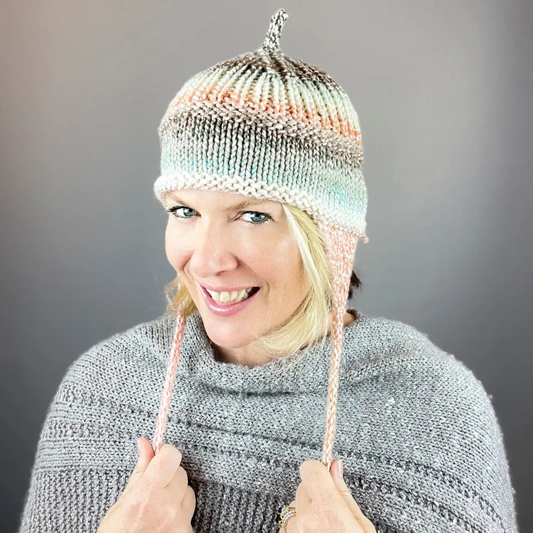 Iris Hat (Entropy Version) Knitting Kit | Entropy Bulky & Knitting Pattern (#149)