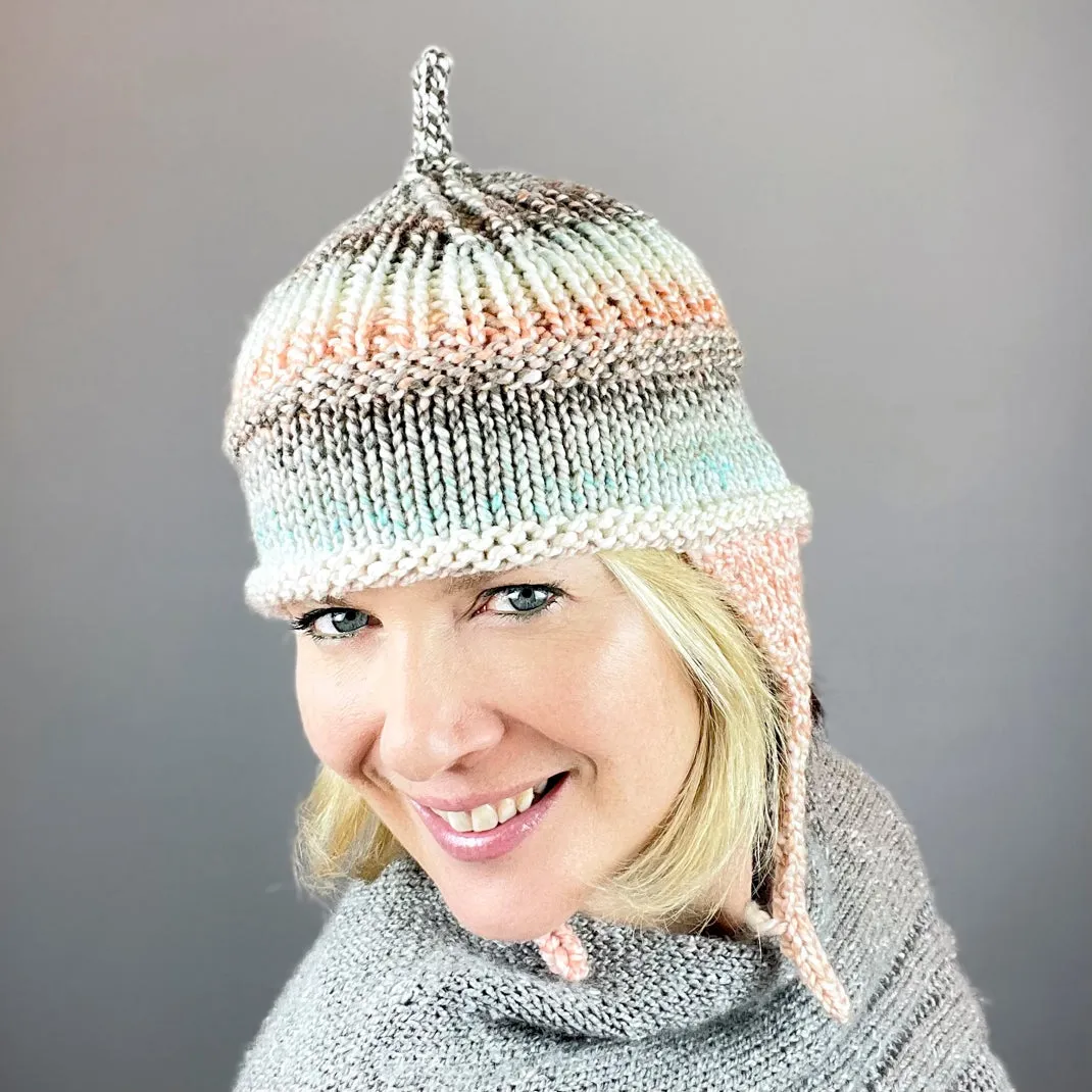 Iris Hat (Entropy Version) Knitting Kit | Entropy Bulky & Knitting Pattern (#149)