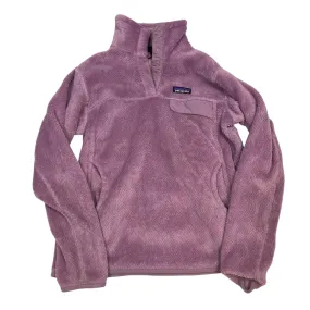 Jacket Fleece By Patagonia In Purple, Size: M