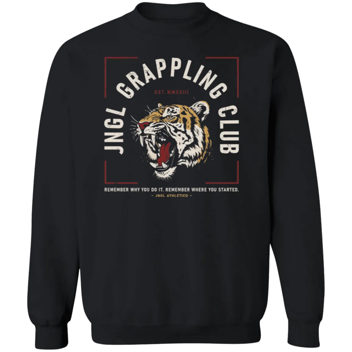 JNGL Grappling Club - Crewneck Sweatshirt