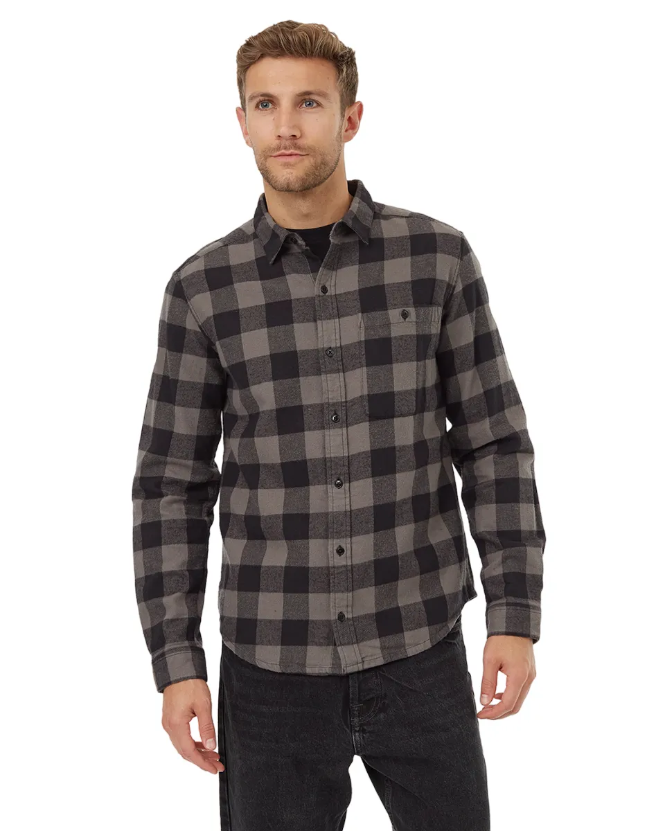 Kapok Flannel Shirt (Meteorite Black/Granite Grey)