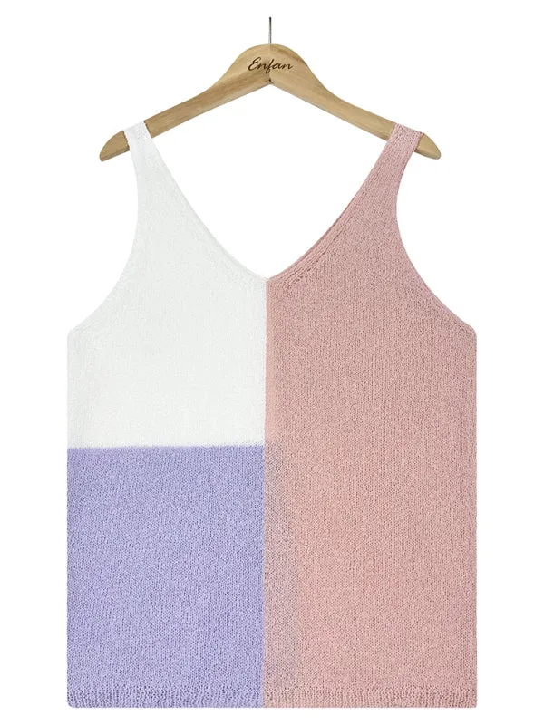 Knitted Tank Top - Knitwear Vest