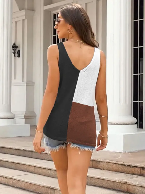 Knitted Tank Top - Knitwear Vest