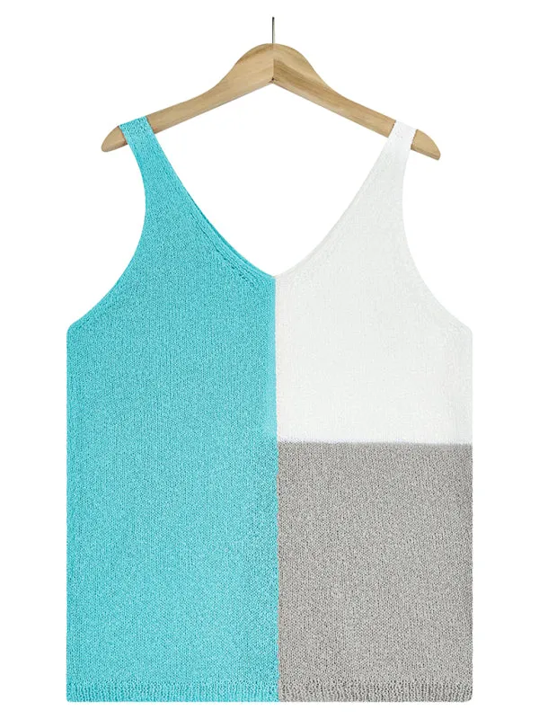 Knitted Tank Top - Knitwear Vest