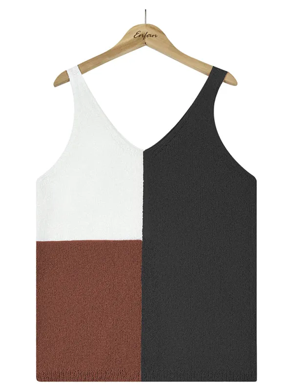 Knitted Tank Top - Knitwear Vest