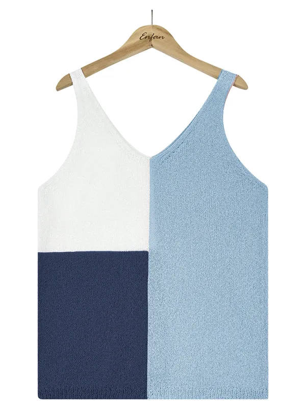 Knitted Tank Top - Knitwear Vest