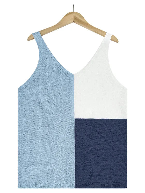 Knitted Tank Top - Knitwear Vest