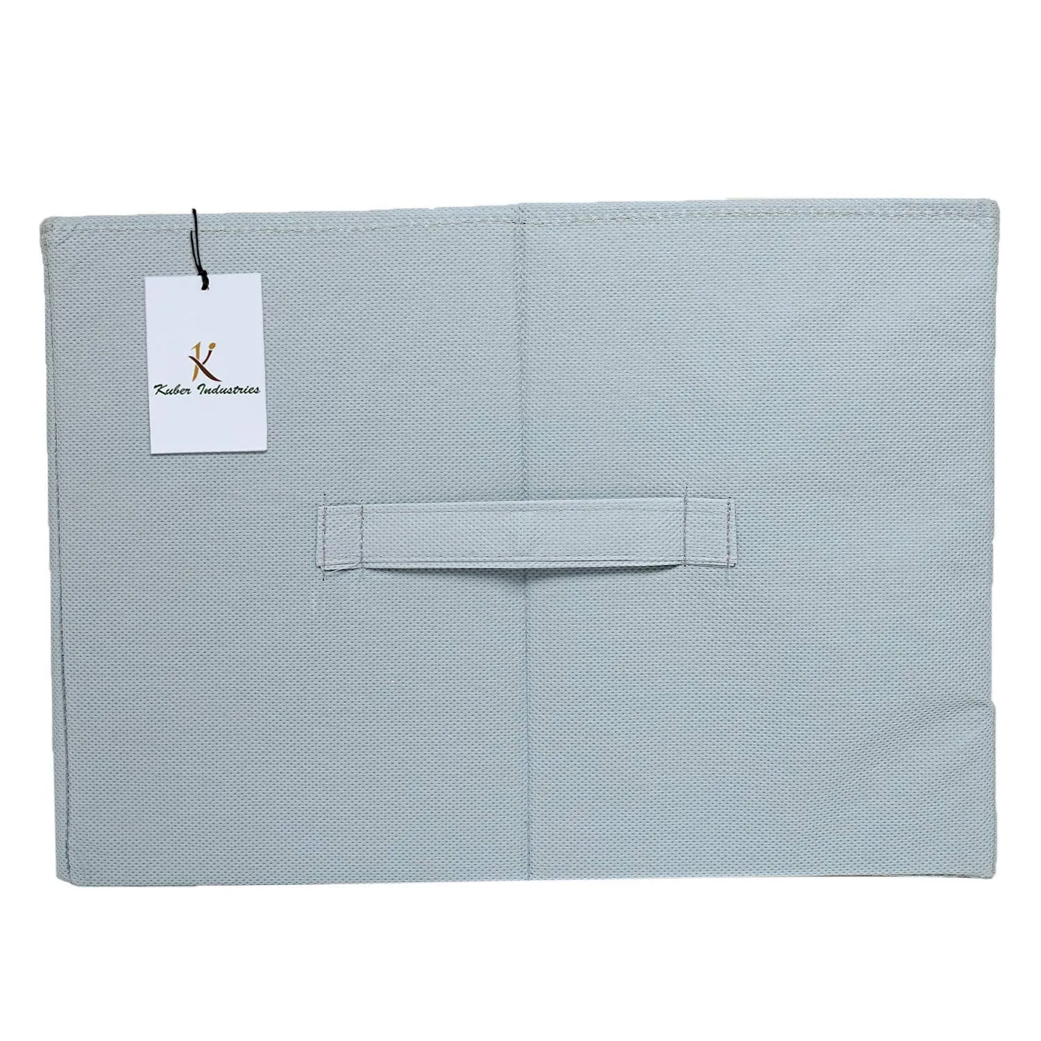 Kuber Industries Non Woven Shirt Stacker Wardrobe Organizer, Grey