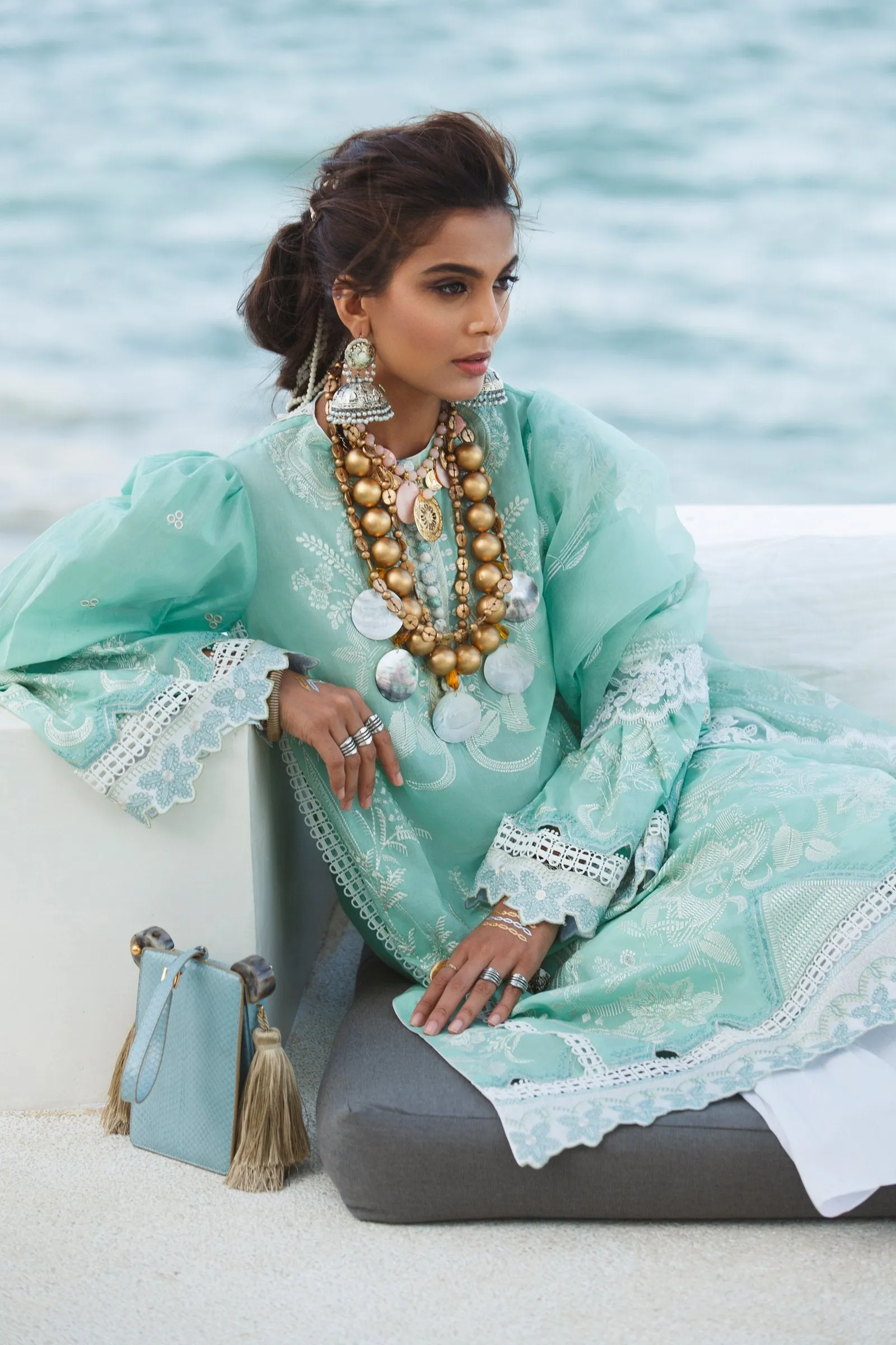 Élan Luxury Lawn Collection 2020 – EL-11 B (BAHARI)