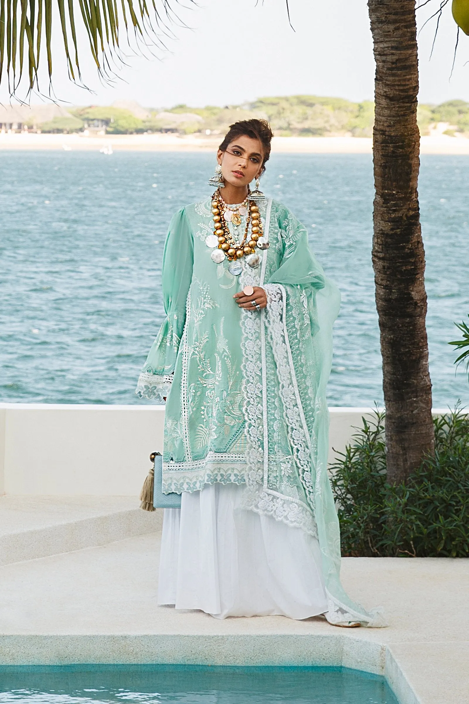 Élan Luxury Lawn Collection 2020 – EL-11 B (BAHARI)