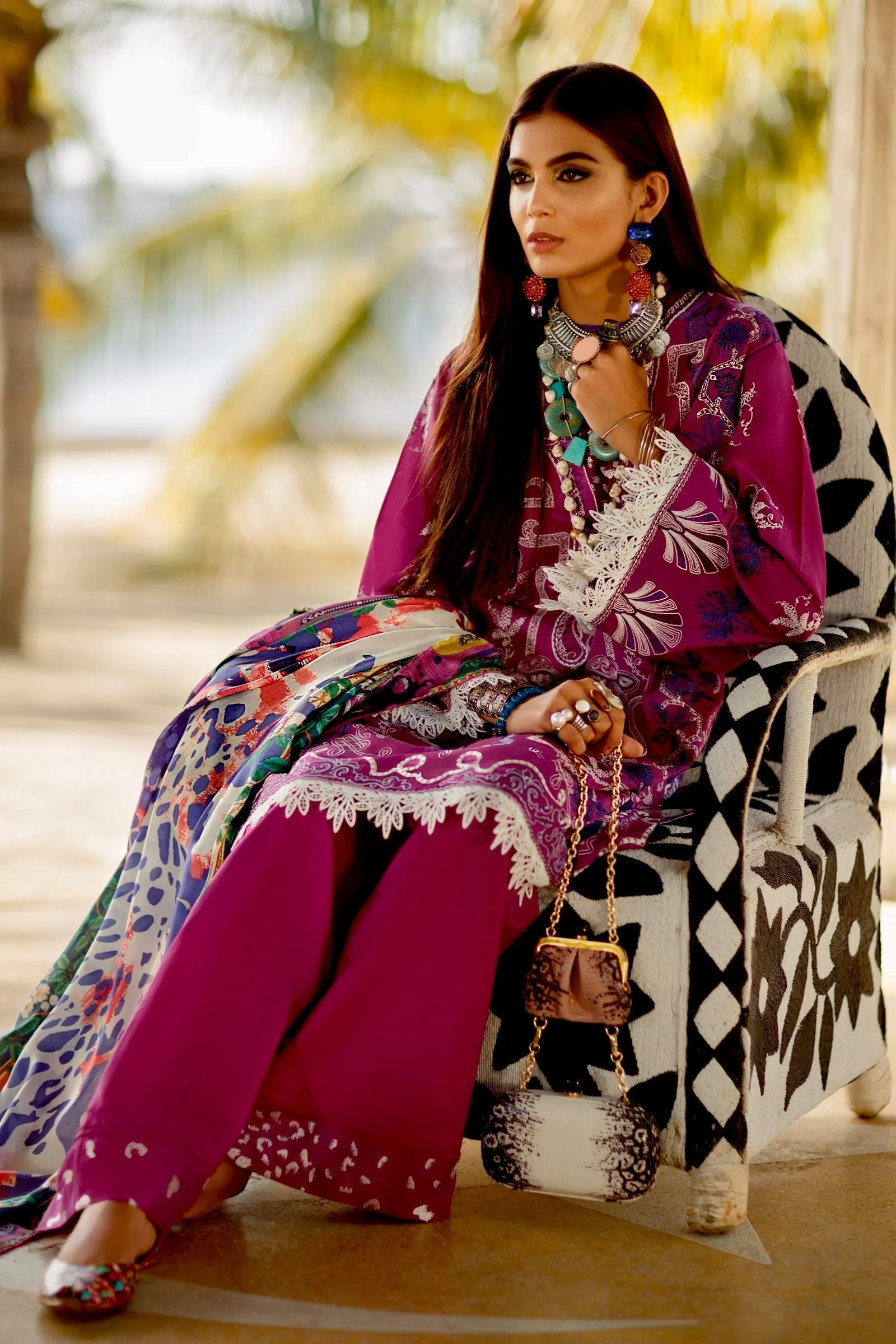 Élan Luxury Lawn Collection  – EL-01 B (NYOTA)