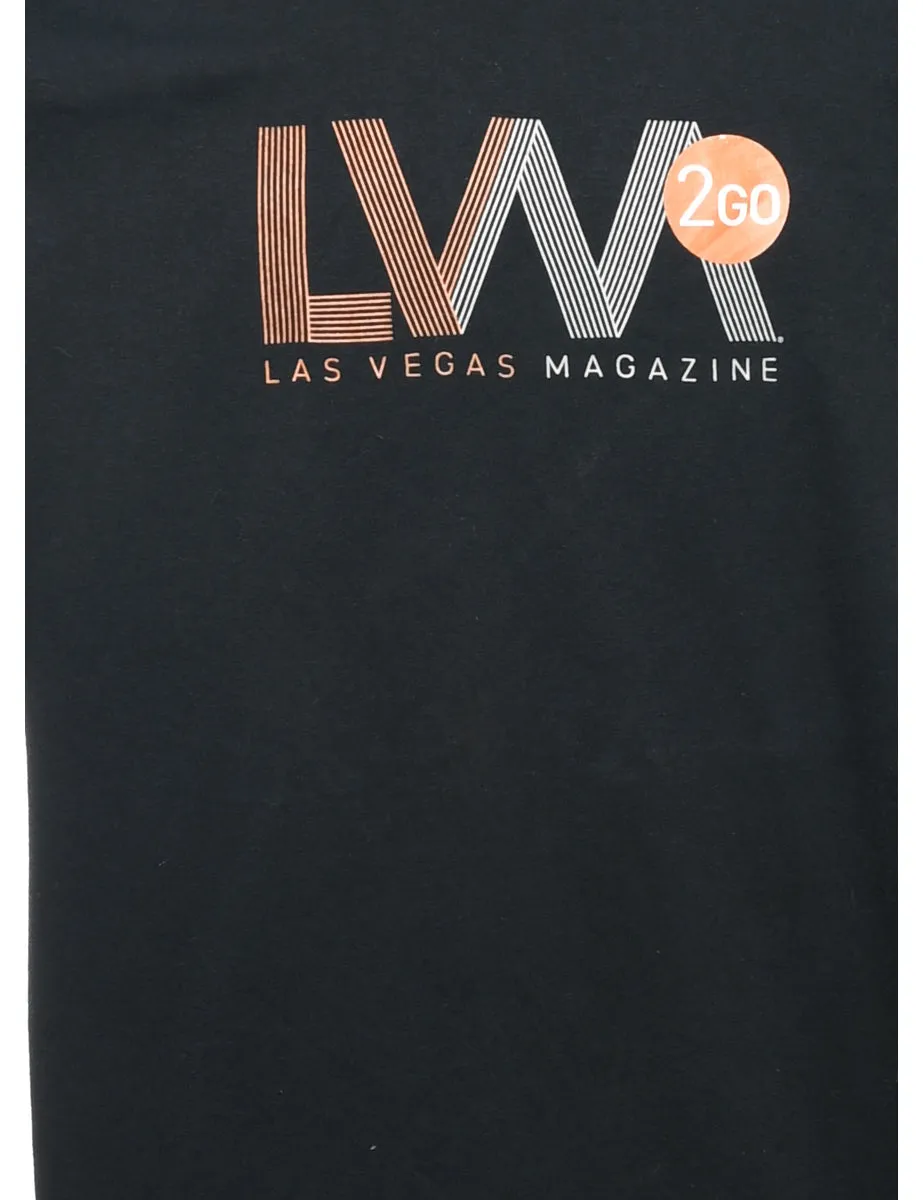 Las Vegas Magazine Printed T-shirt - XL